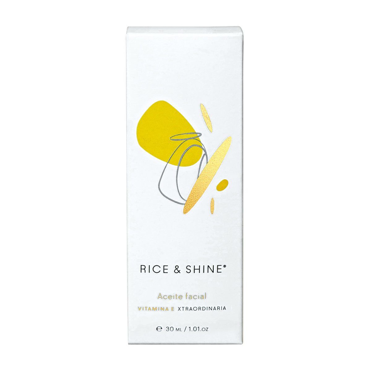 Aceite Facial con Vitamina E de Rice & Shine Skin & Tonic