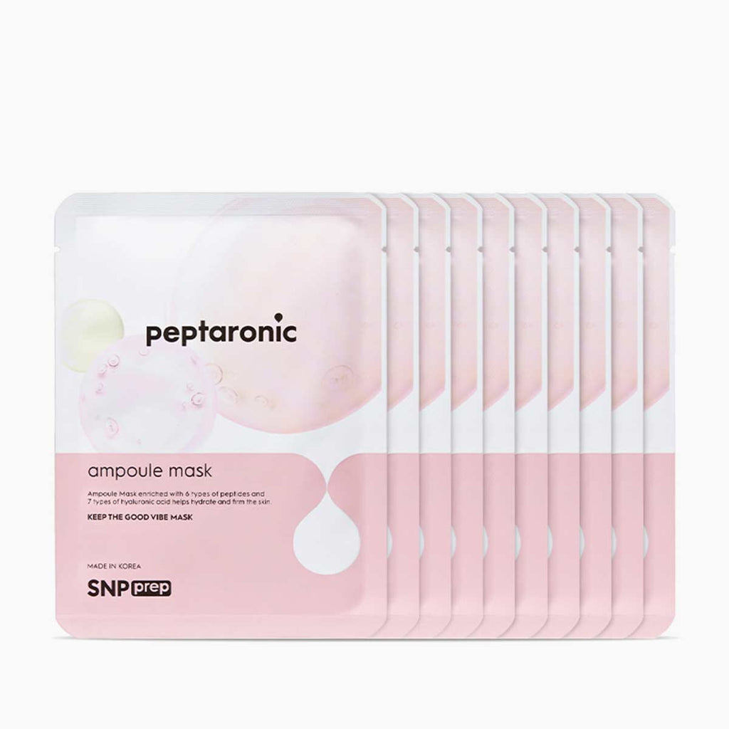 SNP PREP Peptaronic Ampoule Sheet Mask (10 Pack)