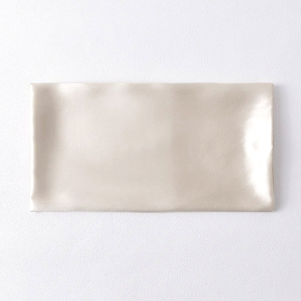 Funda de almohada de seda fabricada en Estados Unidos para cabello y piel,  100% seda de morera Momme grado 6A, lavable a máquina (dorado, estándar)