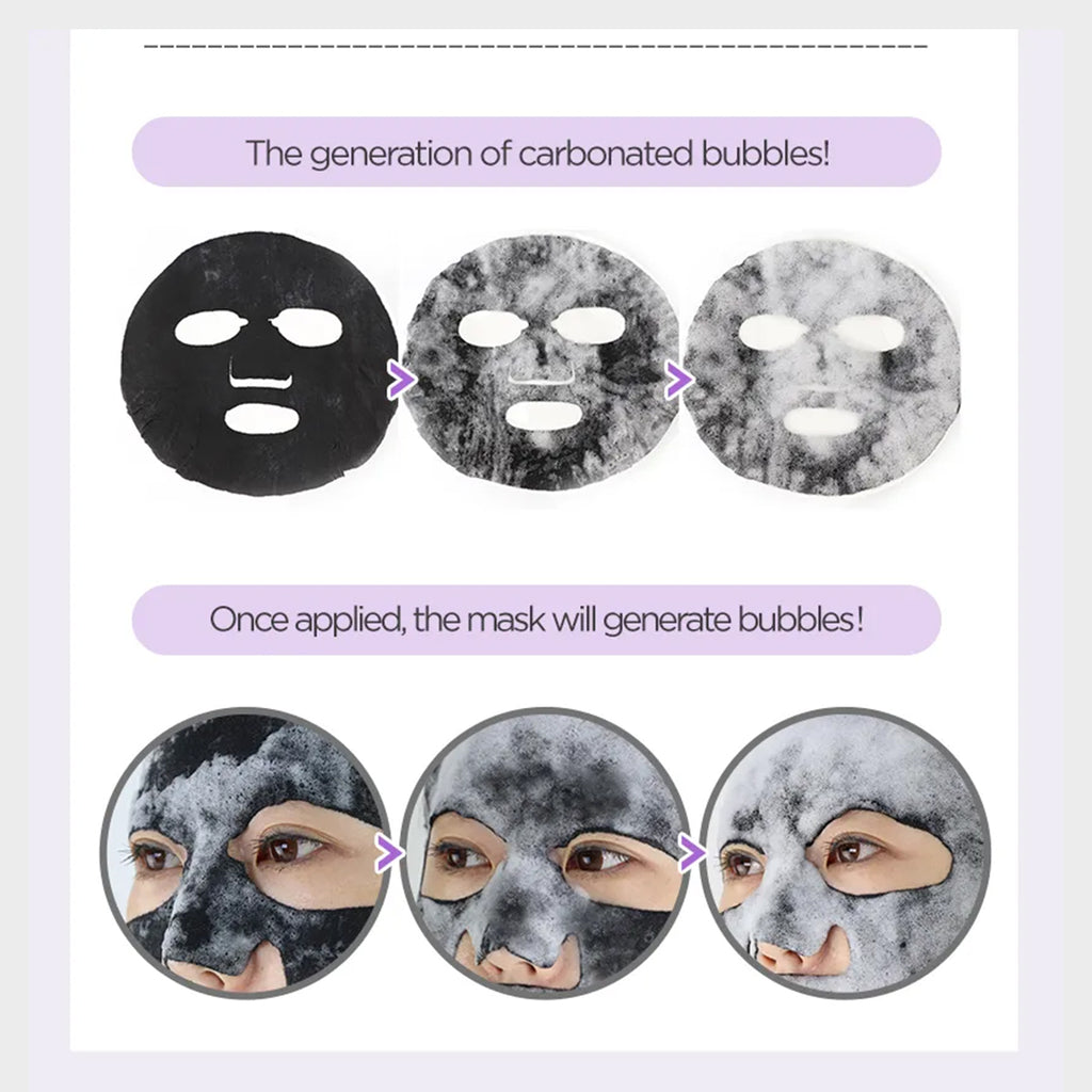 Self aesthetic Pore clean Bubble mask (5 pack)