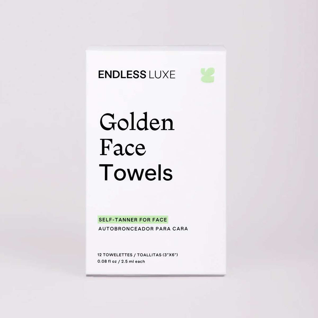 Golden Face Towels (Self Tanner For Face)