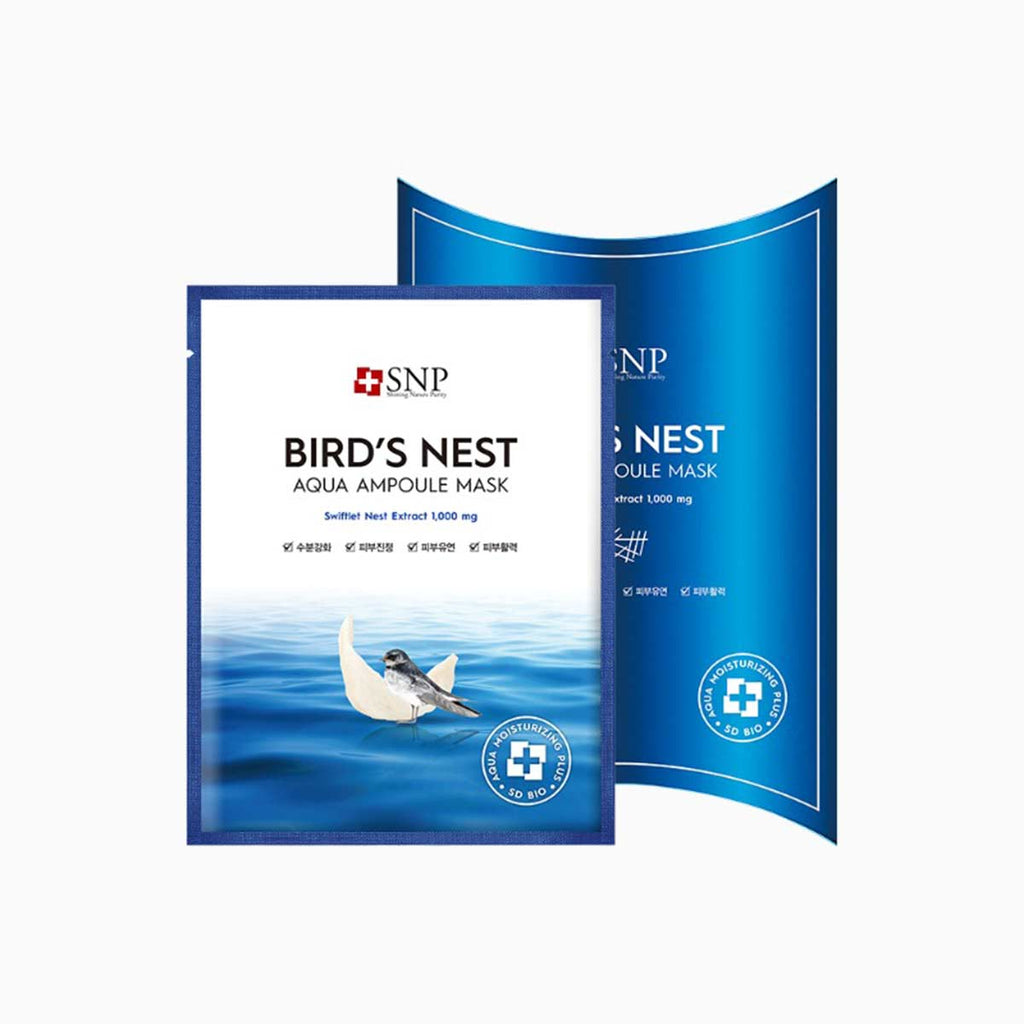 Bird's Nest Aqua Ampoule Mask (10 Pack)