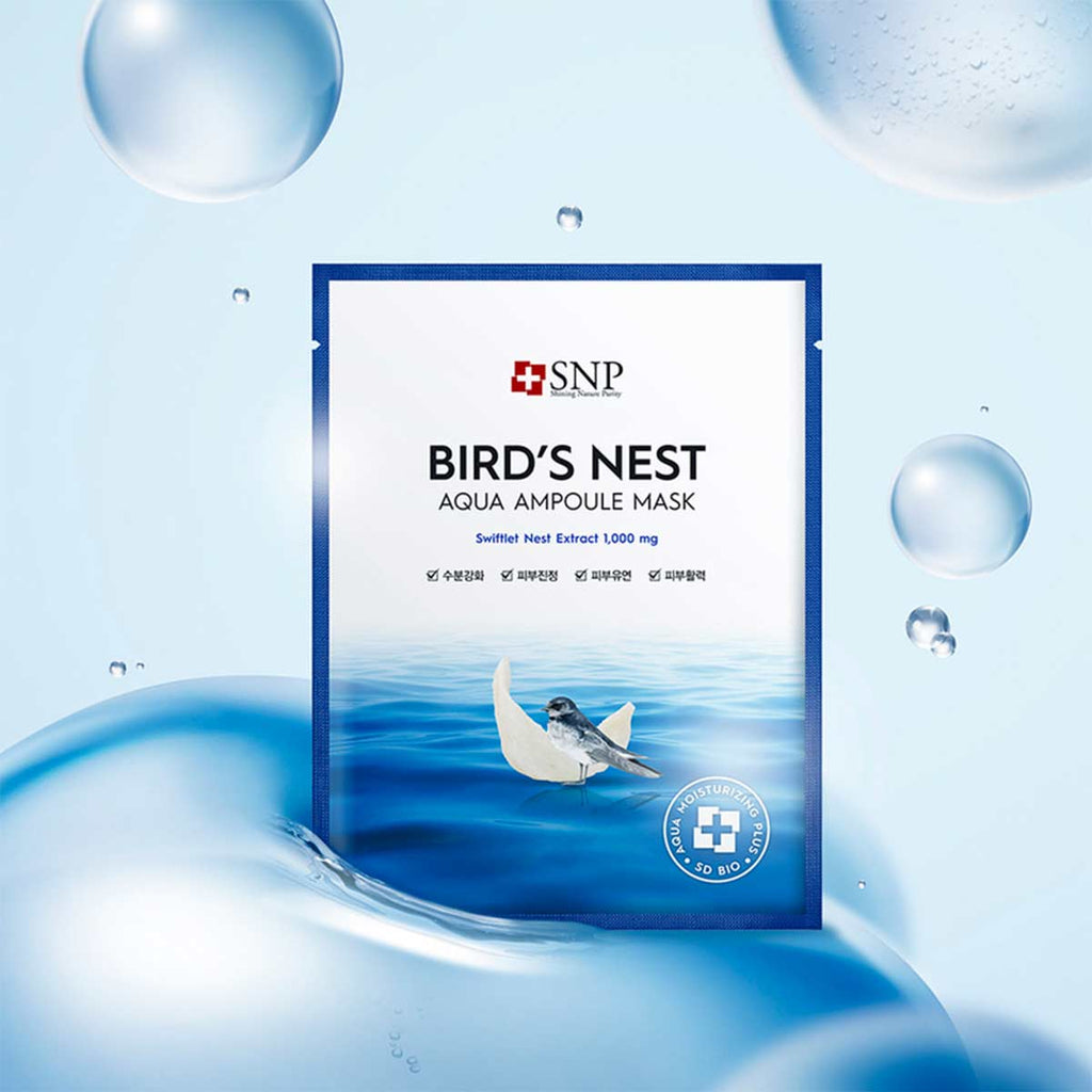 Bird's Nest Aqua Ampoule Mask (10 Pack)