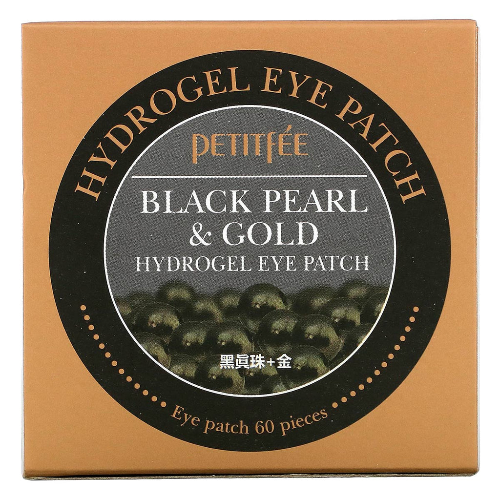 Black Pearl & Gold Hydrogel Eye Patch