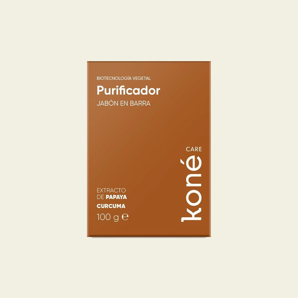 Jabón purificador - Papaya y Cúrcuma - Skin and Tonic México