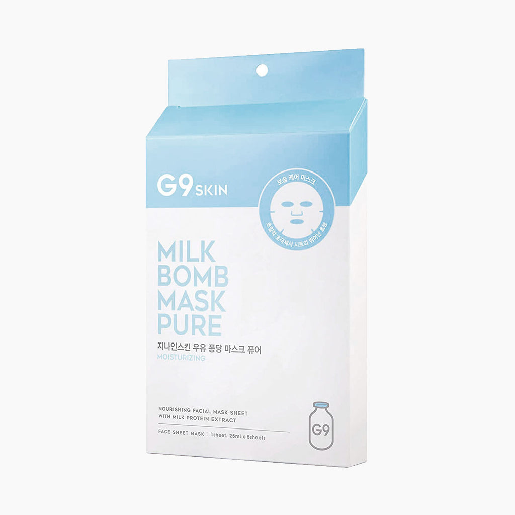 Milk Bomb Sheet Mask: Pure (5 Pack)