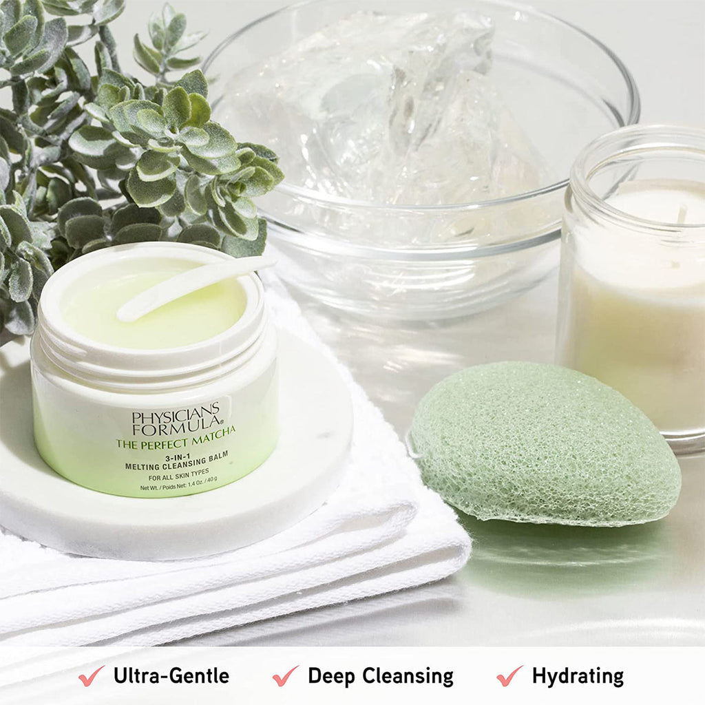 The Perfect Matcha 3-in-1 Melting Cleansing Balm